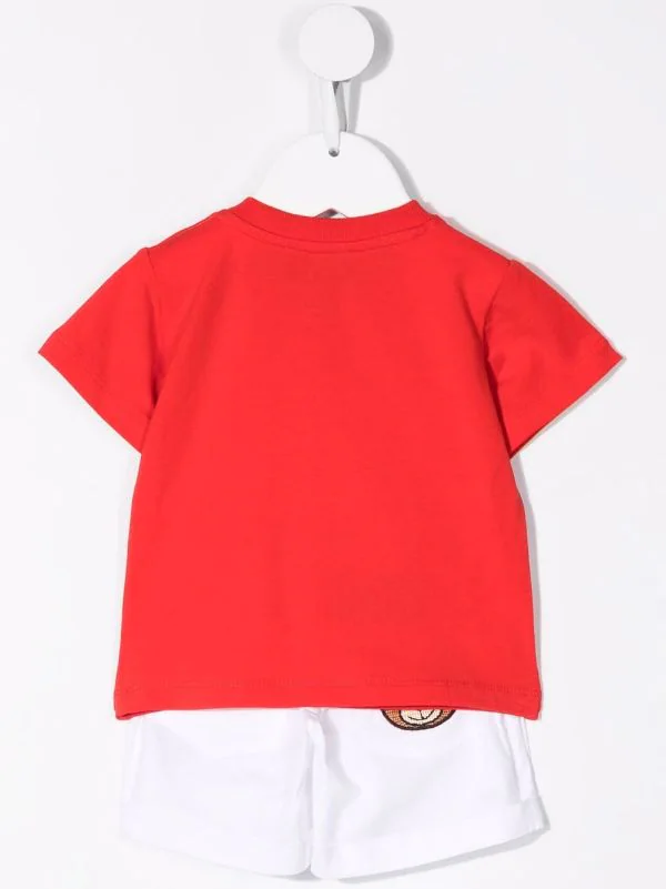 ( Nouvelle Collection ) Moschino Kids Survêtement à Imprimé Teddy Bear 50109 ROSSO 4 ( Nouvelle Collection ) Moschino Kids Survêtement à Imprimé Teddy Bear 50109 ROSSO – Image 2