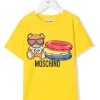 ( Nouvelle Collection ) Moschino Kids T-shirt à Imprimé Teddy Bear Enfant -Moschino Kids Soldes Boutique 18020736 38103805 600