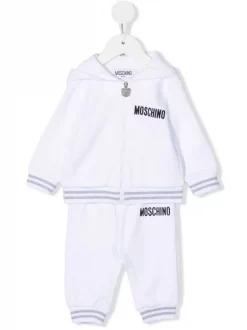 ( Nouvelle Collection ) Moschino Kids Survêtement Teddy Bear à Capuche Enfant