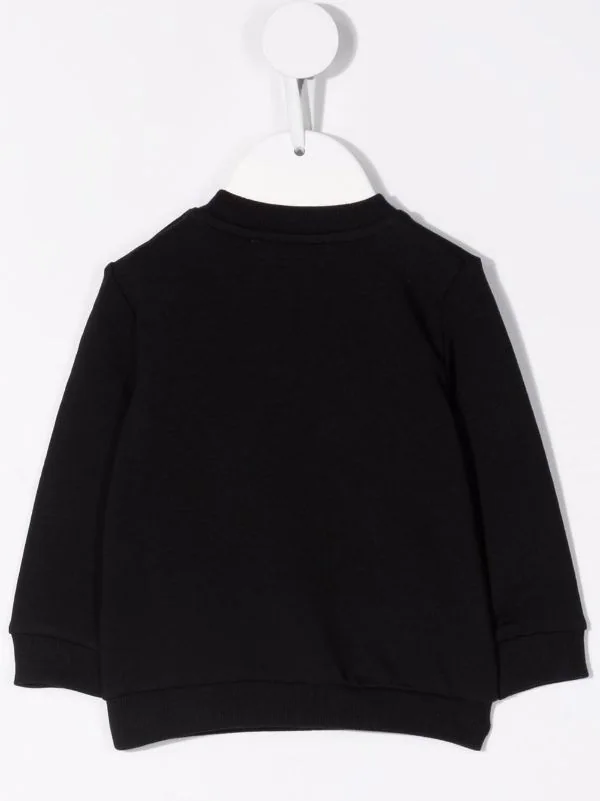 ( Nouvelle Collection ) Moschino Kids Sweat à Imprimé Teddy Bear 60100 NERO 4 ( Nouvelle Collection ) Moschino Kids Sweat à Imprimé Teddy Bear 60100 NERO – Image 2