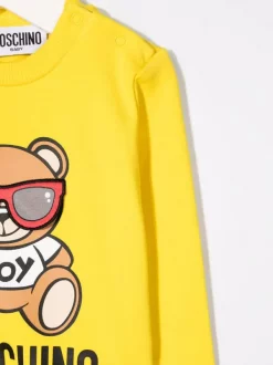 ( Nouvelle Collection ) Moschino Kids Sweat à Imprimé Teddy Bear Enfant 7 ( Nouvelle Collection ) Moschino Kids Sweat à Imprimé Teddy Bear Enfant -Moschino Kids Soldes Boutique 18022017 38093004 600