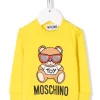 ( Nouvelle Collection ) Moschino Kids Sweat à Imprimé Teddy Bear Enfant -Moschino Kids Soldes Boutique 18022017 38093006 600