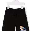 ( Nouvelle Collection ) Moschino Kids Short De Sport En Coton à Motif Teddy Bear Enfant