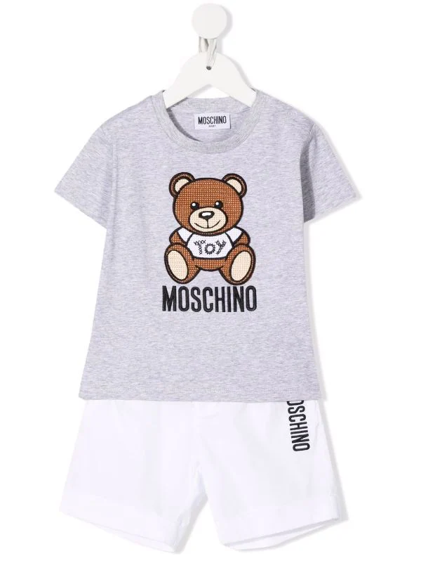 ( Nouvelle Collection ) Moschino Kids Survêtement à Logo Imprimé Enfant 3 ( Nouvelle Collection ) Moschino Kids Survêtement à Logo Imprimé Enfant