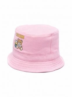 ( Nouvelle Collection ) Moschino Kids Bob Minion-Teddy à Logo Imprimé 50206 ROSA