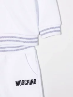 ( Nouvelle Collection ) Moschino Kids 10101 BIANCO Survêtement Imprimé à Capuche Enfant 7 ( Nouvelle Collection ) Moschino Kids 10101 BIANCO Survêtement Imprimé à Capuche Enfant -Moschino Kids Soldes Boutique 18049512 38359956 600