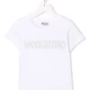 ( Nouvelle Collection ) Moschino Kids 10101 BIANCO OTTICO T-shirt à Logo Imprimé Enfant 2 ( Nouvelle Collection ) Moschino Kids 10101 BIANCO OTTICO T-shirt à Logo Imprimé Enfant -Moschino Kids Soldes Boutique 18049653 38150768 600