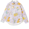 ( Nouvelle Collection ) Moschino Kids Chemise Imprimée à Manches Longues 83263 LILLA 1 ( Nouvelle Collection ) Moschino Kids Chemise Imprimée à Manches Longues 83263 LILLA -Moschino Kids Soldes Boutique 18050133 38150844 600