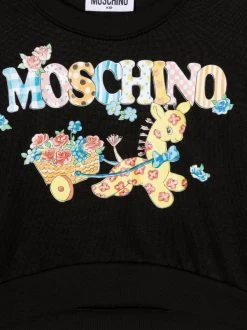 ( Nouvelle Collection ) Moschino Kids Sweat à Logo Imprimé Enfant -Moschino Kids Soldes Boutique 18053205 38202335 600