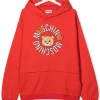 ( Nouvelle Collection ) Moschino Kids Hoodie En Polaire à Imprimé Teddy Bear 50109 RED