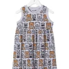 ( Nouvelle Collection ) Moschino Kids Robe à Imprimé Teddy Bear 83419 -Moschino Kids Soldes Boutique 18055633 38433437 600