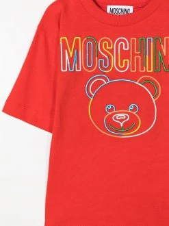 ( Nouvelle Collection ) Moschino Kids T-shirt Teddy Bear à Logo Brodé Enfant 7 ( Nouvelle Collection ) Moschino Kids T-shirt Teddy Bear à Logo Brodé Enfant -Moschino Kids Soldes Boutique 18056662 38433443 600