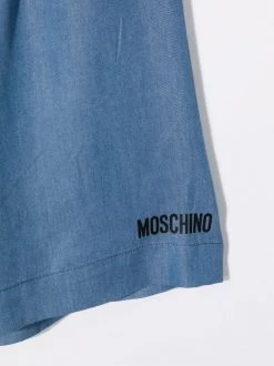( Nouvelle Collection ) Moschino Kids Pantalon Ample à Patch Teddy Bear Enfant -Moschino Kids Soldes Boutique 18060693 38468453 600