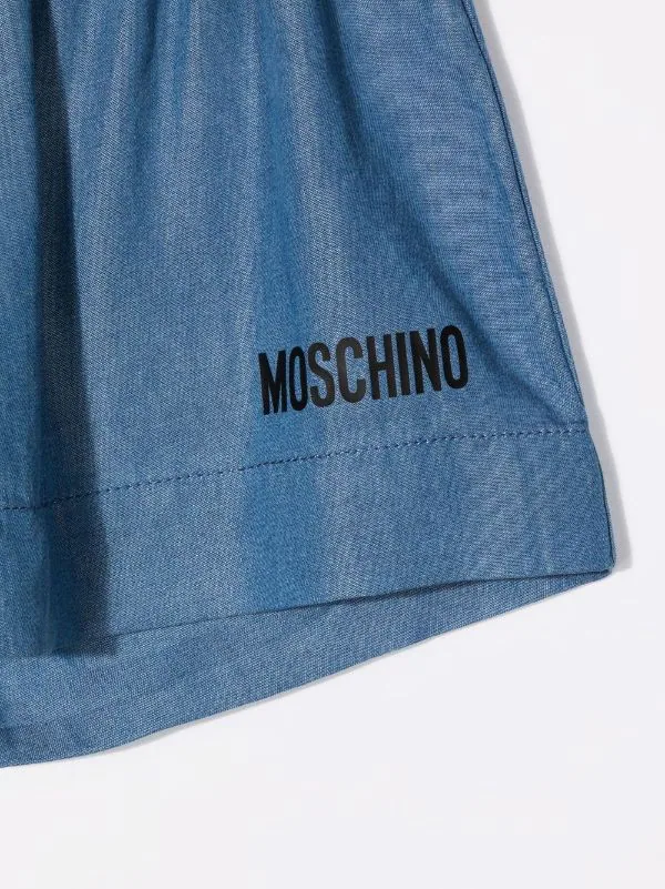 ( Nouvelle Collection ) Moschino Kids Short à Logo Imprimé Enfant 5 ( Nouvelle Collection ) Moschino Kids Short à Logo Imprimé Enfant – Image 3