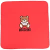 ( Nouvelle Collection ) Moschino Kids Couverture à Motif Teddy Enfant -Moschino Kids Soldes Boutique 18064371 38219683 600