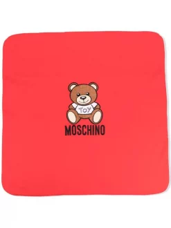 ( Nouvelle Collection ) Moschino Kids Couverture à Motif Teddy Enfant