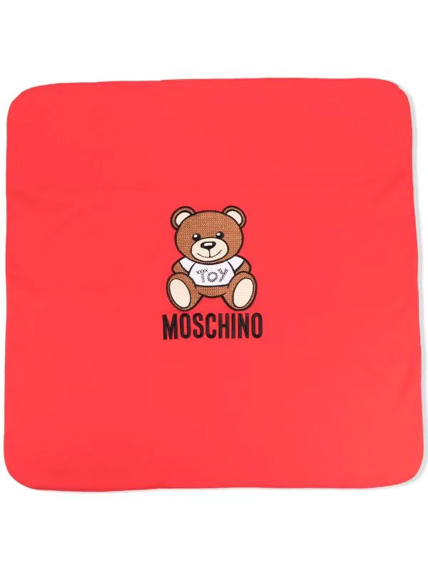 ( Nouvelle Collection ) Moschino Kids Couverture à Motif Teddy Enfant 3 ( Nouvelle Collection ) Moschino Kids Couverture à Motif Teddy Enfant