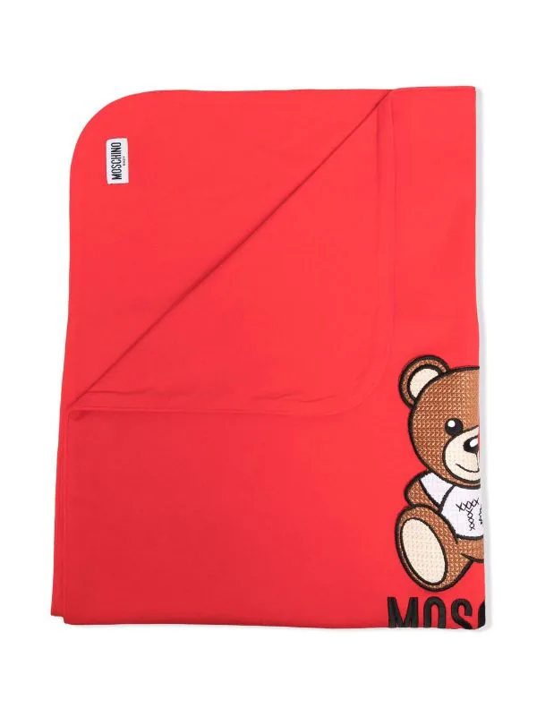 ( Nouvelle Collection ) Moschino Kids Couverture à Motif Teddy Enfant 4 ( Nouvelle Collection ) Moschino Kids Couverture à Motif Teddy Enfant – Image 2