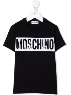 ( Nouvelle Collection ) Moschino Kids T-shirt à Logo Imprimé Enfant