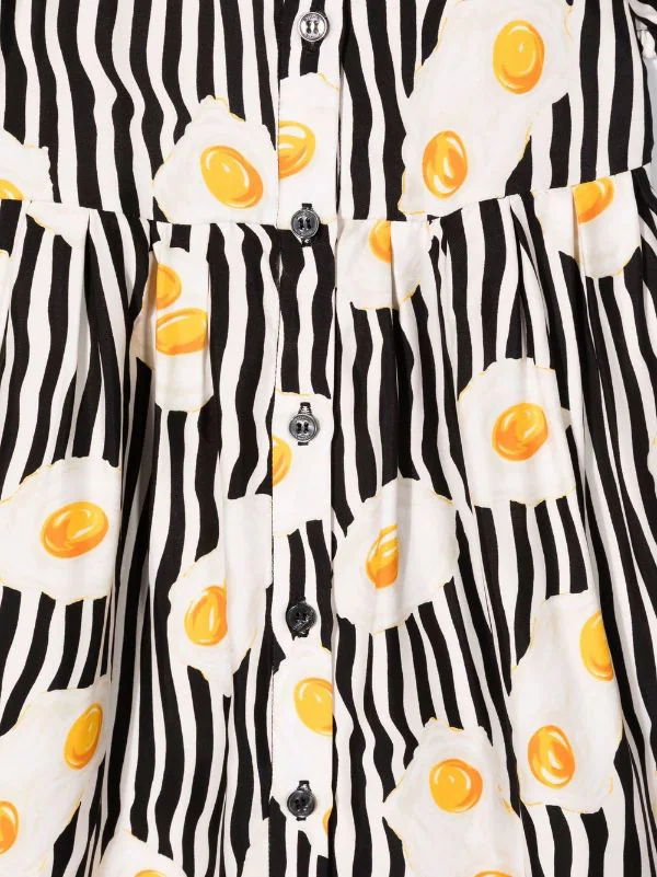 ( Nouvelle Collection ) Moschino Kids Robe évasée à Imprimé Graphique Enfant 5 ( Nouvelle Collection ) Moschino Kids Robe évasée à Imprimé Graphique Enfant – Image 3