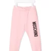 ( Nouvelle Collection ) Moschino Kids Pantalon De Jogging à Logo Imprimé Enfant -Moschino Kids Soldes Boutique 18074347 38256408 600