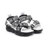 Moschino Kids BIANCO Sandales à Attache Scratch Enfant 1 Moschino Kids BIANCO Sandales à Attache Scratch Enfant -Moschino Kids Soldes Boutique 18078109 38654312 600