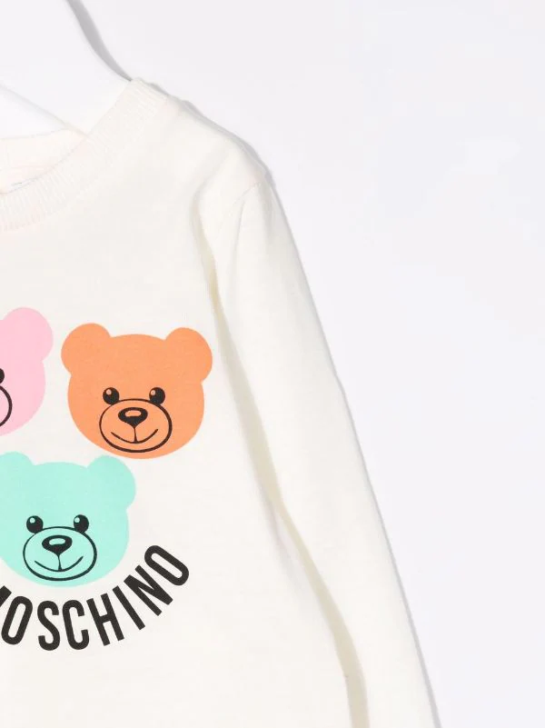 ( Nouvelle Collection ) Moschino Kids Grenouillère à Imprimé Teddy Bear Enfant 5 ( Nouvelle Collection ) Moschino Kids Grenouillère à Imprimé Teddy Bear Enfant – Image 3