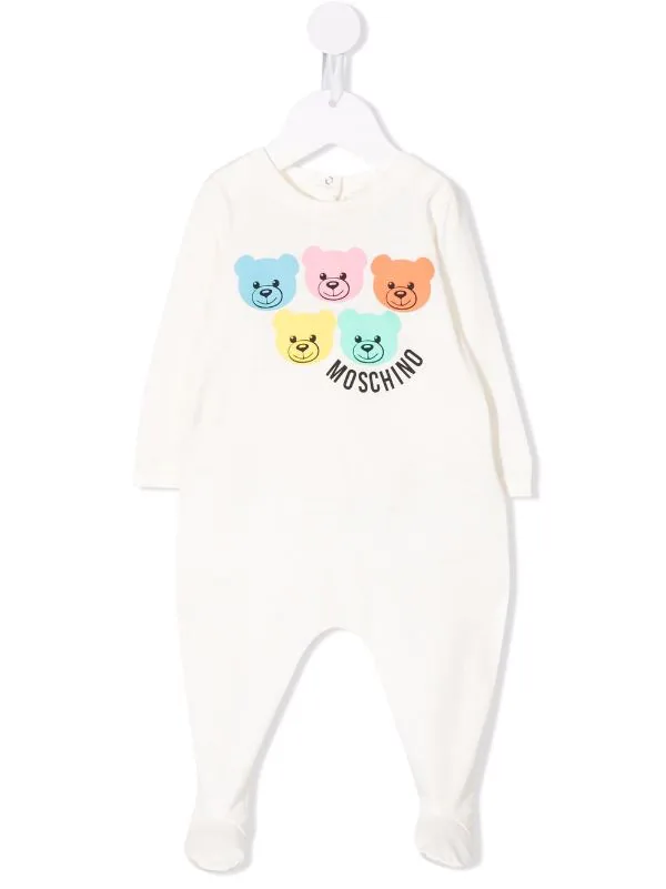 ( Nouvelle Collection ) Moschino Kids Grenouillère à Imprimé Teddy Bear Enfant 3 ( Nouvelle Collection ) Moschino Kids Grenouillère à Imprimé Teddy Bear Enfant