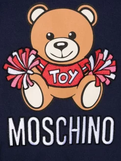 ( Nouvelle Collection ) Moschino Kids Sweat à Logo Brodé 40016 BLUE 7 ( Nouvelle Collection ) Moschino Kids Sweat à Logo Brodé 40016 BLUE -Moschino Kids Soldes Boutique 18088728 38384499 600