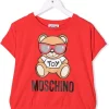 ( Nouvelle Collection ) Moschino Kids 50109 RED T-shirt à Imprimé Toy Bear Enfant 2 ( Nouvelle Collection ) Moschino Kids 50109 RED T-shirt à Imprimé Toy Bear Enfant -Moschino Kids Soldes Boutique 18090201 38383414 600