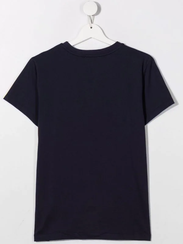 ( Nouvelle Collection ) Moschino Kids T-shirt à Logo Brodé Enfant 4 ( Nouvelle Collection ) Moschino Kids T-shirt à Logo Brodé Enfant – Image 2