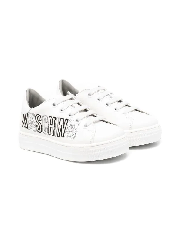 ( Nouvelle Collection ) Moschino Kids Baskets à Lacets Enfant 3 ( Nouvelle Collection ) Moschino Kids Baskets à Lacets Enfant