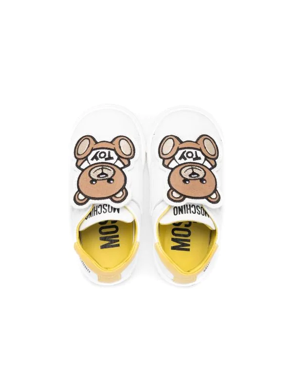 Moschino Kids Baskets à Patch Toy Bear Enfant 5 Moschino Kids Baskets à Patch Toy Bear Enfant – Image 3