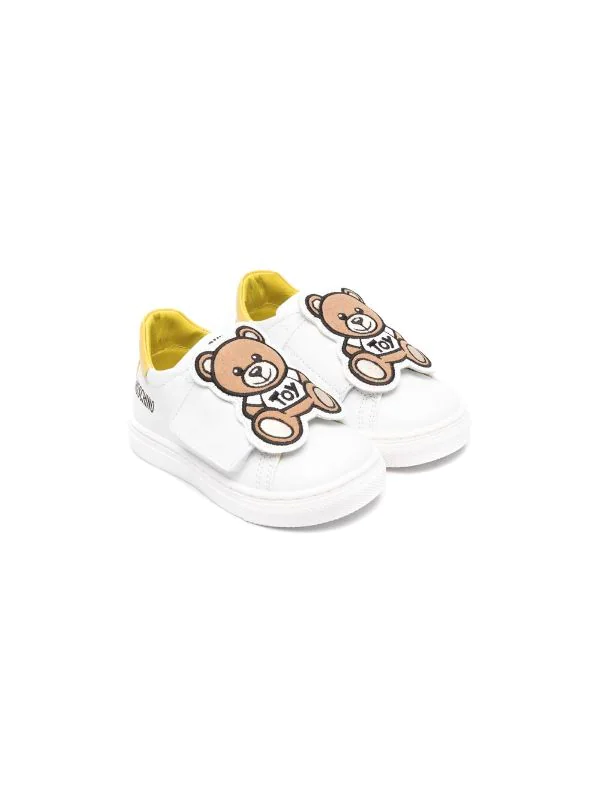 Moschino Kids Baskets à Patch Toy Bear Enfant 3 Moschino Kids Baskets à Patch Toy Bear Enfant