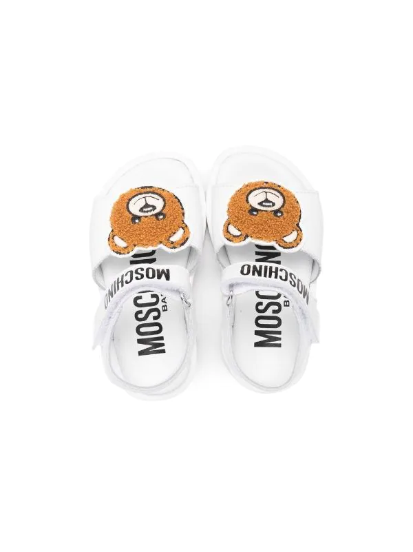 Moschino Kids Sandales à Patch Teddy Bear Enfant 5 Moschino Kids Sandales à Patch Teddy Bear Enfant – Image 3