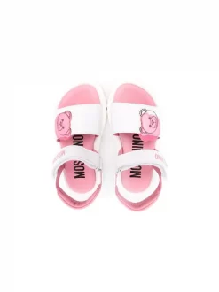 ( Nouvelle Collection ) Moschino Kids Sandales à Patch Toy-Bear Enfant -Moschino Kids Soldes Boutique 18113043 38651271 600