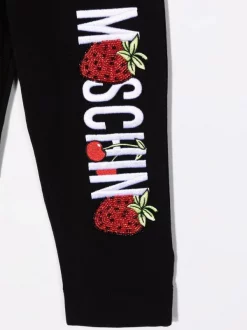 ( Nouvelle Collection ) Moschino Kids Legging à Logo Brodé 60100 BLACK 7 ( Nouvelle Collection ) Moschino Kids Legging à Logo Brodé 60100 BLACK -Moschino Kids Soldes Boutique 18124488 38466261 600
