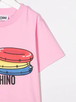 ( Nouvelle Collection ) Moschino Kids T-shirt à Motif Teddy Bear 50206 ROSA 7 ( Nouvelle Collection ) Moschino Kids T-shirt à Motif Teddy Bear 50206 ROSA -Moschino Kids Soldes Boutique 18124536 38471283 600