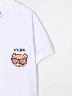 ( Nouvelle Collection ) Moschino Kids T-shirt à Imprimé Teddy Bear Enfant -Moschino Kids Soldes Boutique 18125336 38469725 600