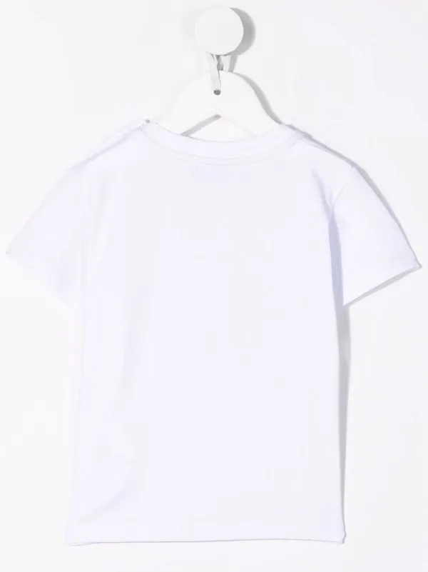 ( Nouvelle Collection ) Moschino Kids 10101 BIANCO T-shirt à Imprimé Teddy Bear Enfant 4 ( Nouvelle Collection ) Moschino Kids 10101 BIANCO T-shirt à Imprimé Teddy Bear Enfant – Image 2