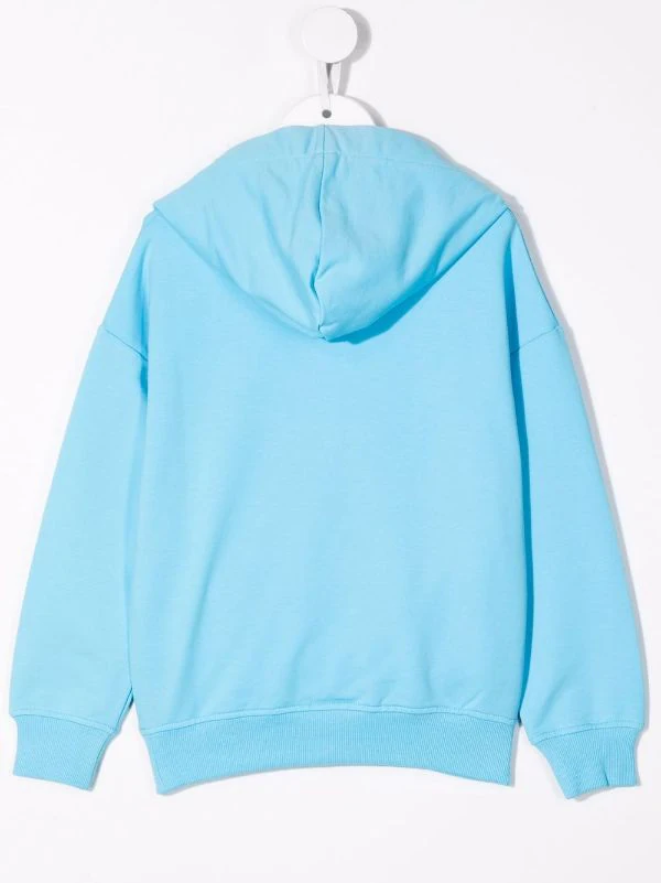 ( Nouvelle Collection ) Moschino Kids Hoodie Toy Bear Imprimé 41008 BLUE 5 ( Nouvelle Collection ) Moschino Kids Hoodie Toy Bear Imprimé 41008 BLUE – Image 3