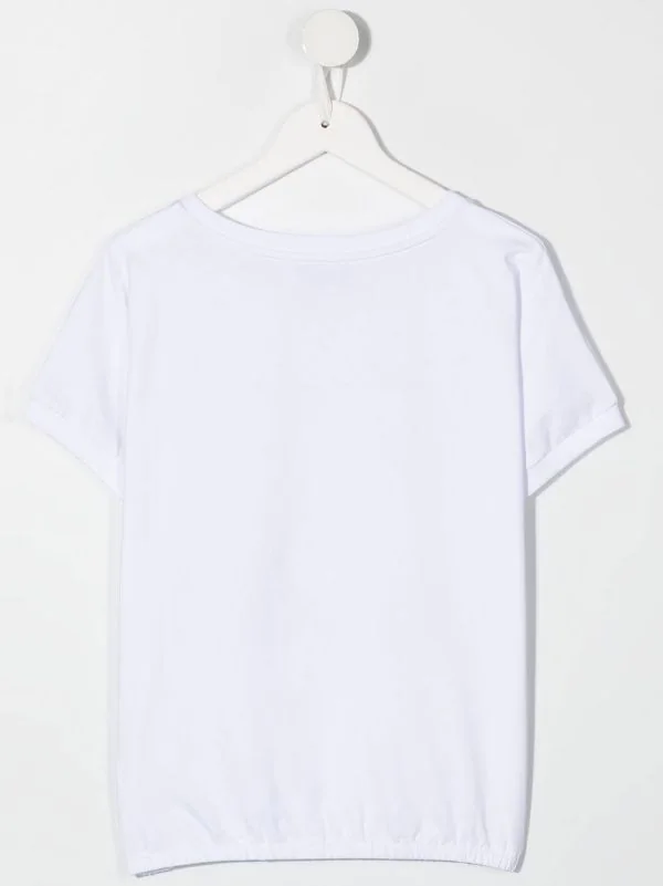 ( Nouvelle Collection ) Moschino Kids 10101 BIANCO OTICO Sweat à Motif Teddy Bear Enfant 4 ( Nouvelle Collection ) Moschino Kids 10101 BIANCO OTICO Sweat à Motif Teddy Bear Enfant – Image 2