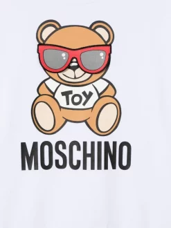 ( Nouvelle Collection ) Moschino Kids 10101 BIANCO OTICO Sweat à Motif Teddy Bear Enfant 7 ( Nouvelle Collection ) Moschino Kids 10101 BIANCO OTICO Sweat à Motif Teddy Bear Enfant -Moschino Kids Soldes Boutique 18143663 39125415 600