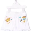 ( Nouvelle Collection ) Moschino Kids Short évasé à Motif Cœur 10101 BIANCO OTTICO 2 ( Nouvelle Collection ) Moschino Kids Short évasé à Motif Cœur 10101 BIANCO OTTICO -Moschino Kids Soldes Boutique 18144817 38486802 600
