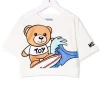 ( Nouvelle Collection ) Moschino Kids 10063 BIANCA T-shirt à Imprimé Teddy Bear Enfant 2 ( Nouvelle Collection ) Moschino Kids 10063 BIANCA T-shirt à Imprimé Teddy Bear Enfant -Moschino Kids Soldes Boutique 18144838 38487501 600