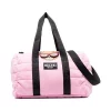 ( Nouvelle Collection ) Moschino Kids 50206 PINK Sac à Langer Matelassé à Imprimé Teddy Bear Enfant -Moschino Kids Soldes Boutique 18144900 38496490 600
