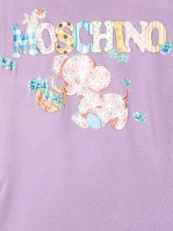 ( Nouvelle Collection ) Moschino Kids T-shirt à Logo Enfant -Moschino Kids Soldes Boutique 18145932 38483995 600