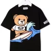 ( Nouvelle Collection ) Moschino Kids T-shirt à Logo Imprimé Enfant -Moschino Kids Soldes Boutique 18145962 38487016 600
