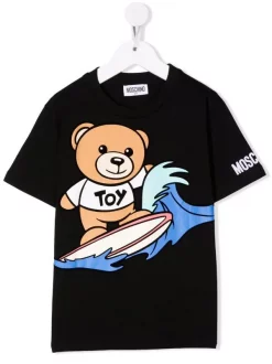 ( Nouvelle Collection ) Moschino Kids T-shirt à Logo Imprimé Enfant