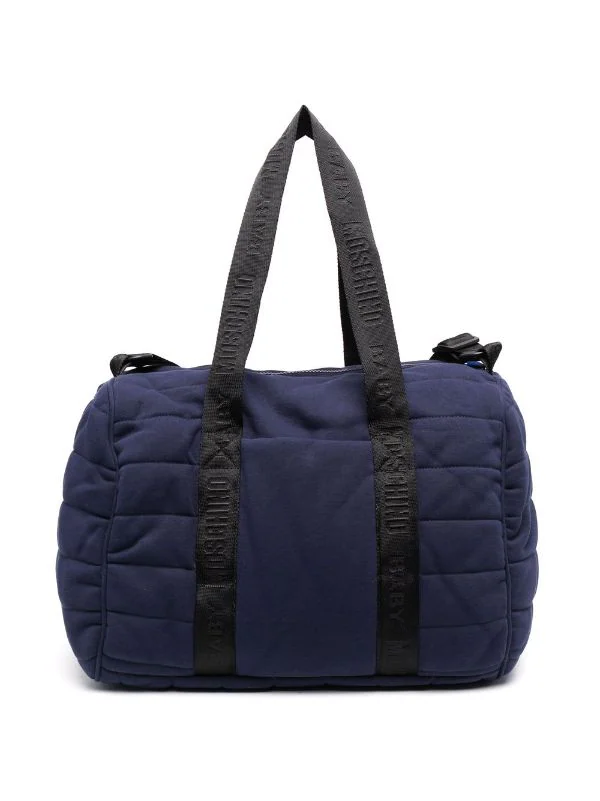 ( Nouvelle Collection ) Moschino Kids Sac à Langer Matelassé à Imprimé Teddy Bear 40016 BLUE 5 ( Nouvelle Collection ) Moschino Kids Sac à Langer Matelassé à Imprimé Teddy Bear 40016 BLUE – Image 3